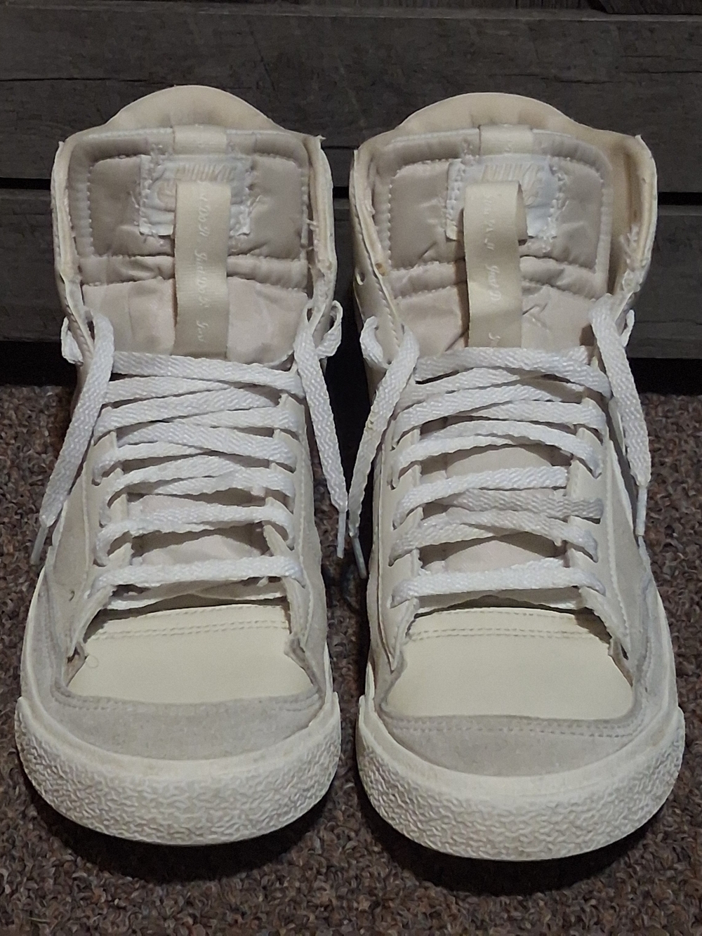 Nike Blazer Mid '77 white sneakers #blazer #retro 6y